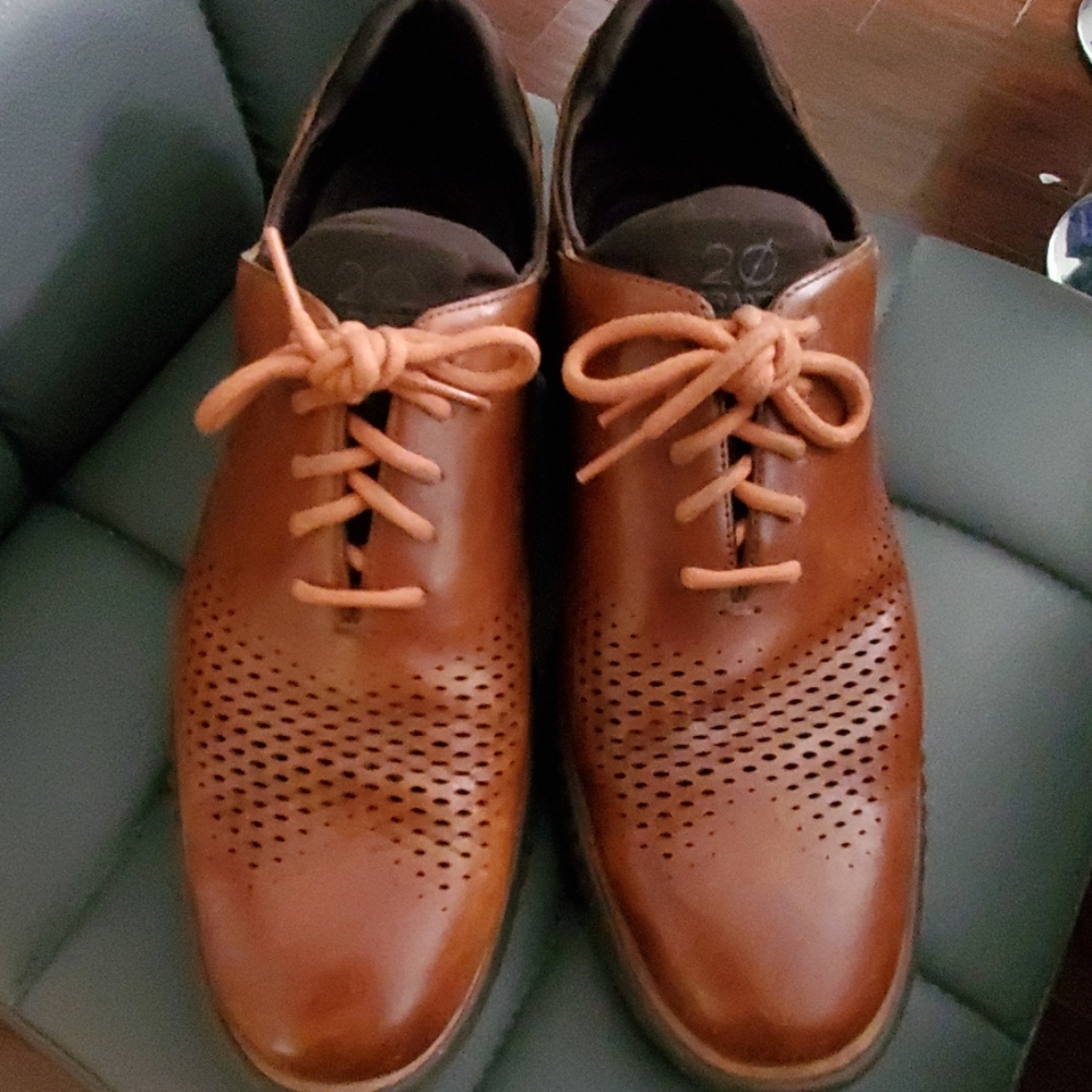 Cole Haan 2.ZERØGRAND Lined Laser Wingtip Oxford
